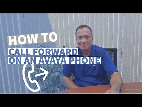 How to Call Forward on an Avaya Phone