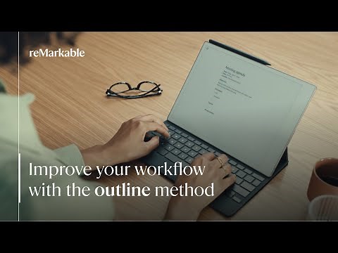 How to use the outline note-taking method on reMarkable | Using reMarkable