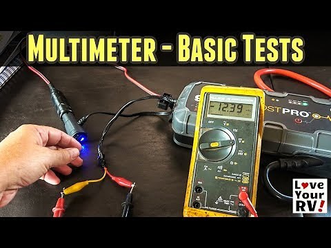Basic Uses of a Multimeter for RVers