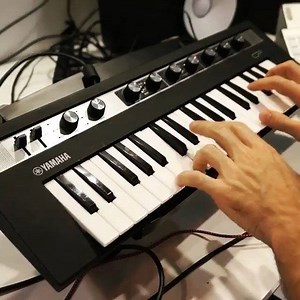 Two dudes playing with synths. Always fun playing music with @ianprivenmusic | Piano Around the World