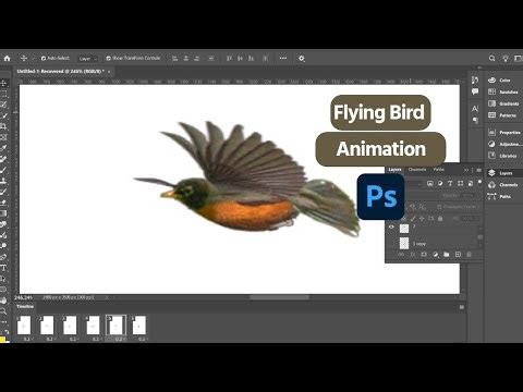 How to create animation in Photoshop 