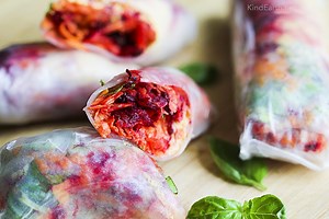 The best way to make Spring Rolls (rice paper wraps)