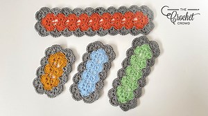 Free Crochet Interlocking Shells Baby Blanket   Tutorial