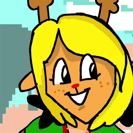 Deltarune Noelle & Berdly Night Light Animation — Lights Out Meme