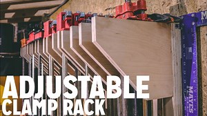 How an Adjustable Rack Keeps Clamps Neat and Accessible