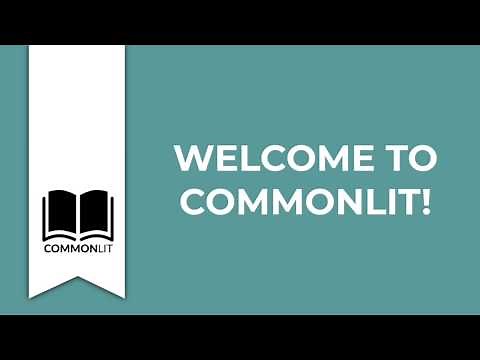 Student Video - Getting Started with CommonLit