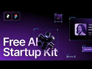 AI Startup Website Kit - Free for Framer and Figma