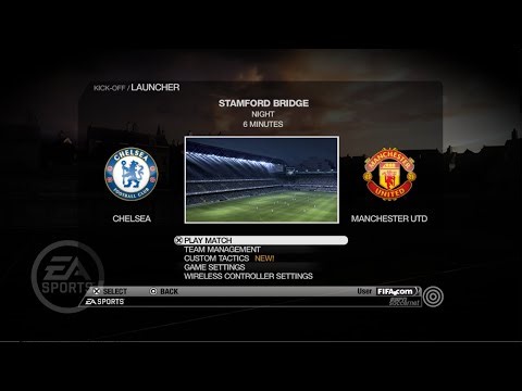 FIFA 09 (2009) - Manchester United vs Chelsea - Gameplay PS3 HD [RPCS3]