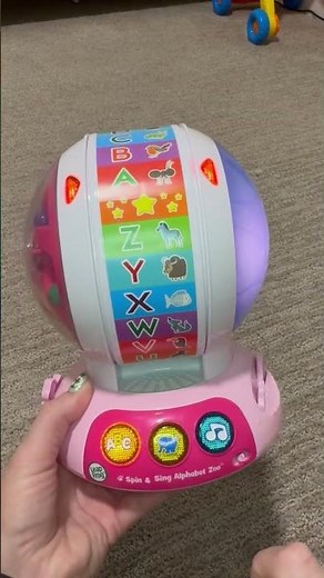LeapFrog Spin & Sing Alphabet Zoo 🦓 Educational Toy for Toddlers #Shorts #LearningFun