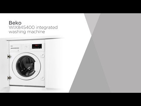 Beko WIX845400 8 kg 1400 Spin Integrated Washing Machine | Product Overview | Currys PC World
