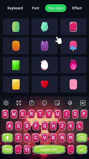 Watch this Neon LED Keyboard in action!