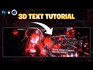 How To Make The "BEST" 3D Text In PHOTOSHOP (2022)