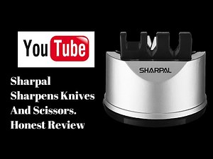 #sharpal Knife And Scissor #sharpener, Correction Video #take 2