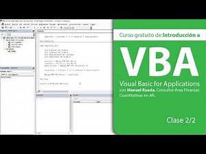 Curso de Visual Basic aplicado a Excel - Clase 2/2