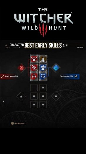 Best Skills to Unlock First in Witcher 3 (Beginner Guide)