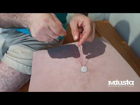 How to Do Button Tufting – Upholstery Tutorial for Beginners