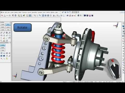 KeyCreator CAD Interface and Navigation Explained