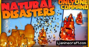 Minecraft Command: Natural Disasters (1.8.1)