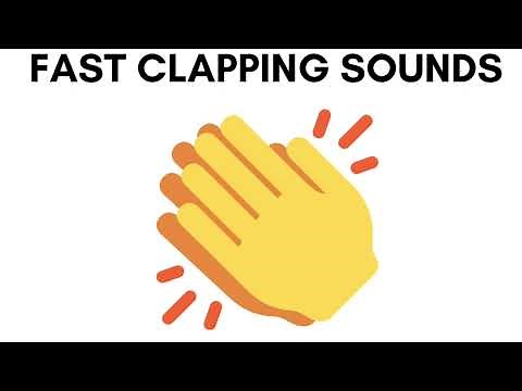 Fast clapping sounds (1 hour)