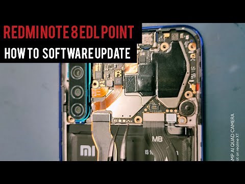 Redmi Note 8 EDL Point & How to flash & Software update of Xioami Redmi Note 8 With pc