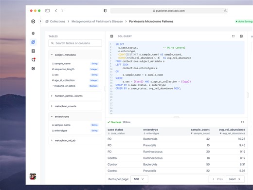 SQL query builder - interaction design