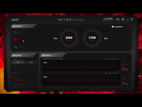 NitroSense Utility App - Overview