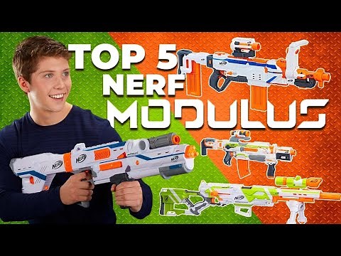 🧩 NERF MODULUS: las 5 MEJORES + CURIOSIDAD Nerf Fortnite 😯
