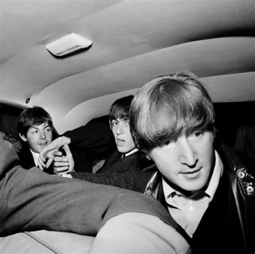 What was the first song played by The Beatles in the US?