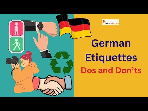 German Etiquettes: Social Codes & Cultural Tips | Learn German #learngermanoriginal