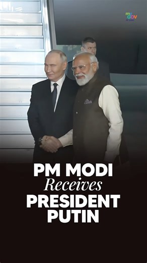 PM Modi Receives President Putin in New Delhi