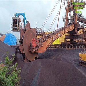 2.5K views · 27 reactions | Bucket wheel reclaimer in operation | Machinery Working Skills | Facebook
