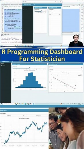 Interactive Time Series Data Analysis with R and Shiny: Dashboard Approach #datascience #statistics