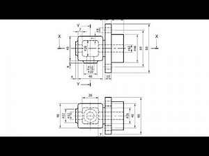 Engineering Drawing N3/Sectional Drawing/Part 2️⃣
