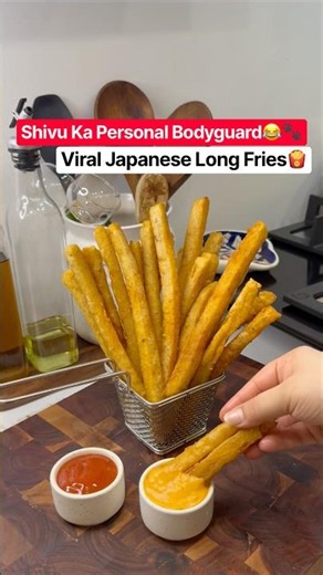 Long Fries Banane Gayi Aur Shivu Ne Ronnie Ko Gher Liya! 😂🍟🐾 #shorts #family #fries #food #baby