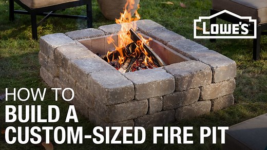 How to Build a Fire Pit | Lowe's