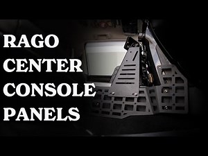 Rago 4Runner Center Console Modular Storage Panel Installation