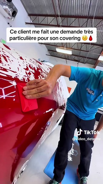 Ce client me demande un covering HORRIBLE sur sa voiture 🚗 🤯 #voiture #voitures #covering