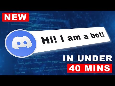How To Code A Discord Bot in 2024 - Free Complete Course (NO EXPERIENCE REQUIRED)