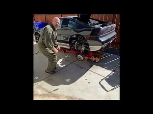 Fiero 3.8 Supercharged Engine and Transmission Cradle Install