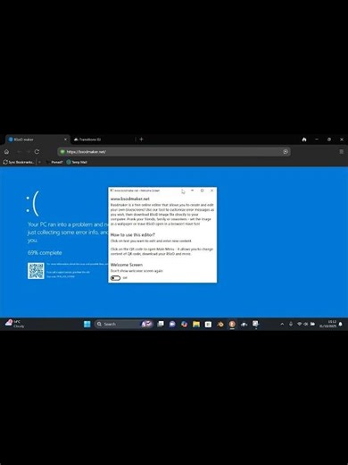 Computer Pranks! Part 1 #prank #computer #bsod