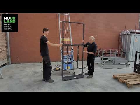 Hoe bedien ik een ladderlift 13 m - Huurland - Instructievideo