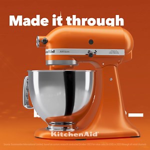 147K views · 835 reactions | The shape that never goes out of style. KitchenAid, the #1 Mixer Brand in the World. *Source: Euromonitor International Limited; based on custom research conducted October 2023 for value sales (in USD) in 2023 through all retail channels. | KitchenAid | Facebook