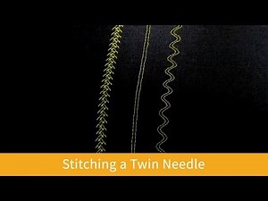 Stitching a Twin Needle on the Baby Lock Brilliant
