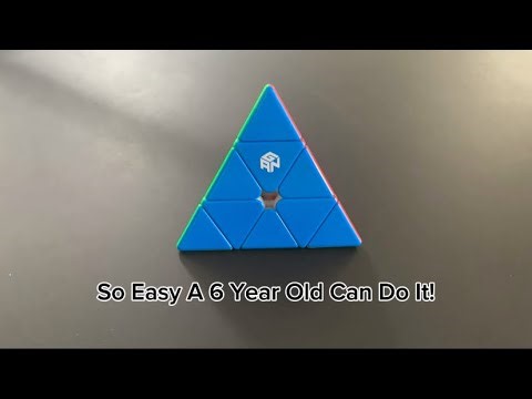 How To Solve A Pyraminx For Absolute Beginners - By The Welsh Record Holder