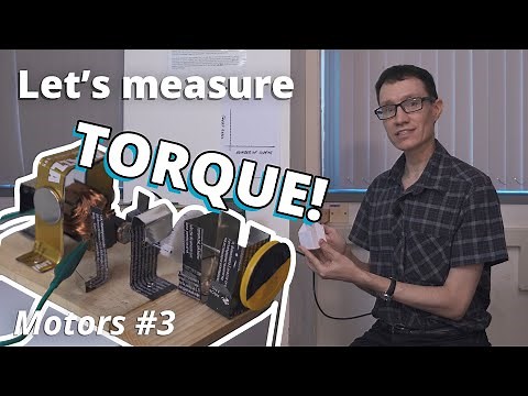 Let's measure the torque of a DC motor (Motors #3)