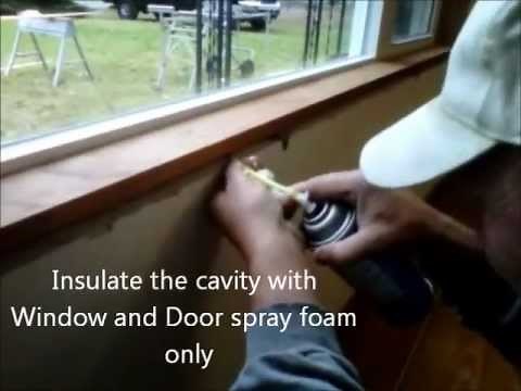 Installing Window Extension Jambs