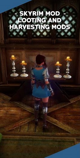 Greatest Skyrim Animation Mods For Looting and Interacting With Things!