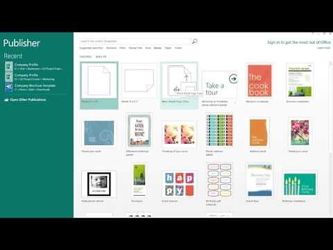 How to Create a Poster Using Microsoft Publisher