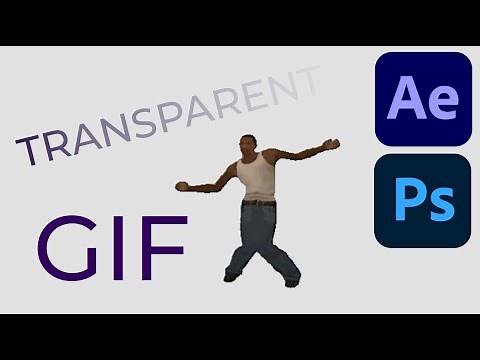 How to Create a Transparent Background GIF in After Effects and Photoshop | Full Tutorial