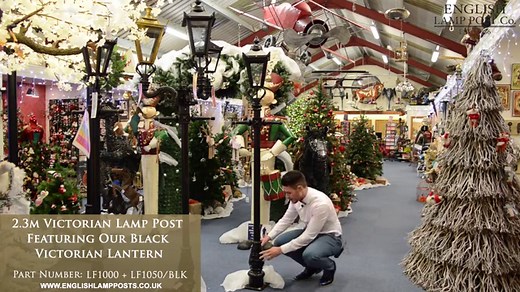 Victorian Lamp Post 2.3m - Best Seller